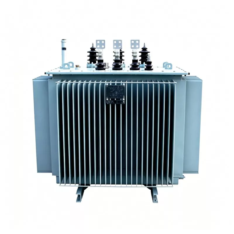Transformador de distribución trifásico de 100kVA.